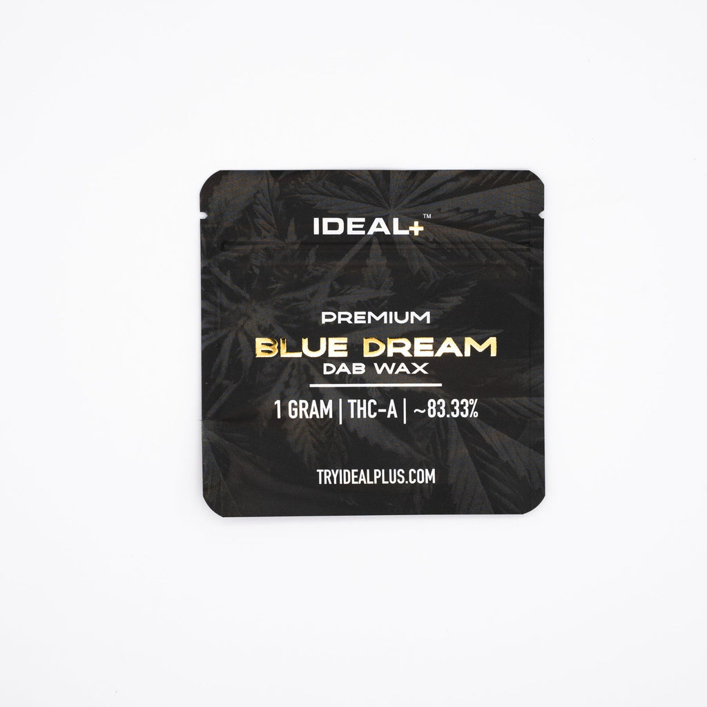 Blue Dream 83.33% THCa Dab Wax 1g - 1 GRAM - Premium Organic Hemp Flower