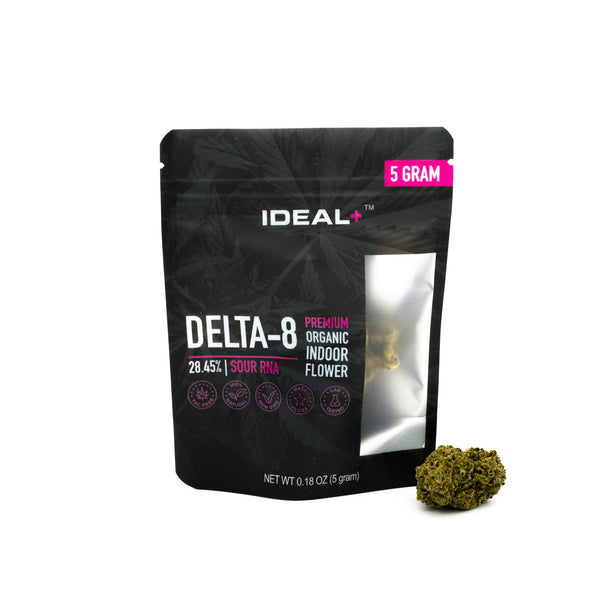 Sour RNA 28% Delta-8 Flower - 5 GRAM - Premium Organic Hemp Flower